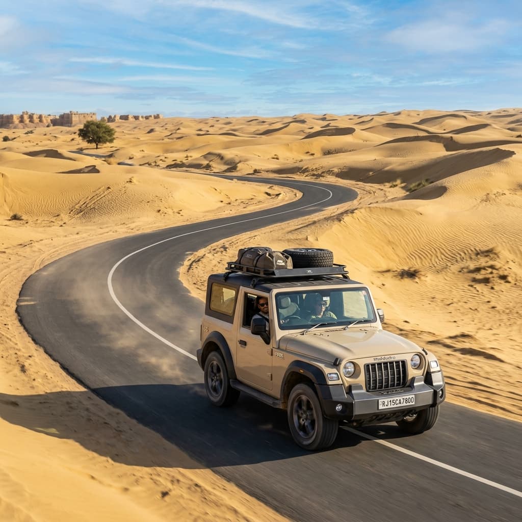 Top 5 SUVs to Rent for a Memorable Rajasthan Road Trip
